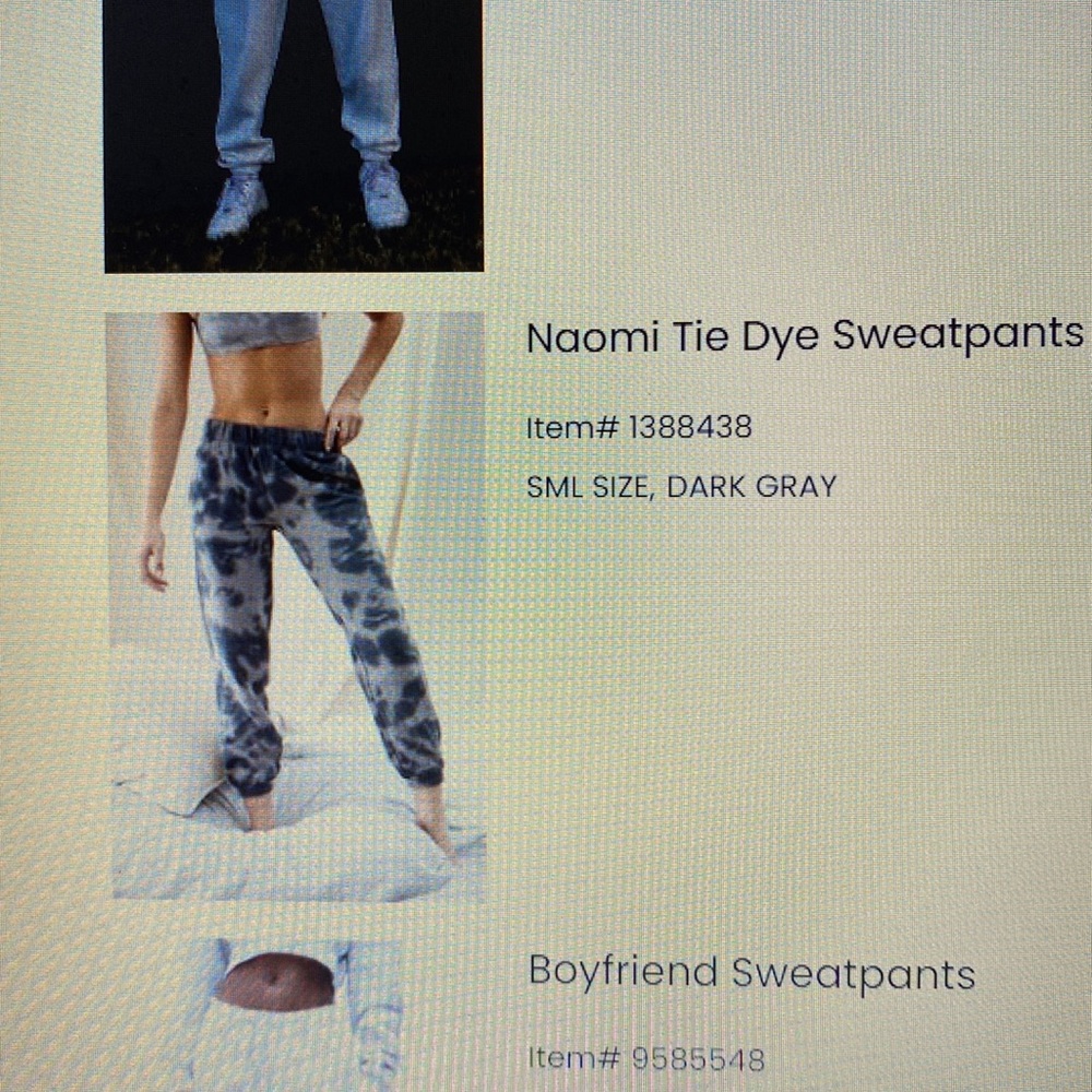 Pacsun tie die sweatpants - Picture 6 of 6